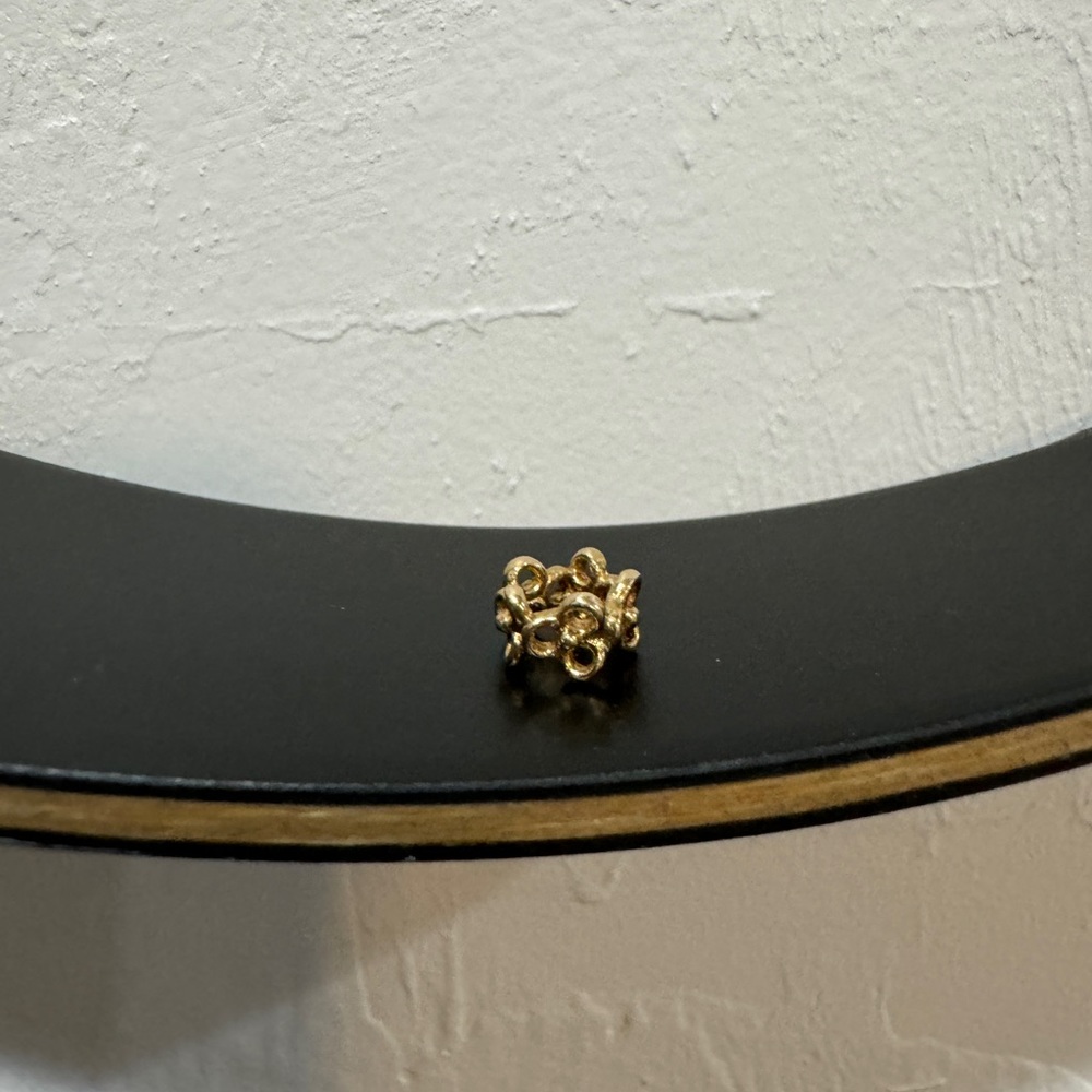 14k pandora flower charm